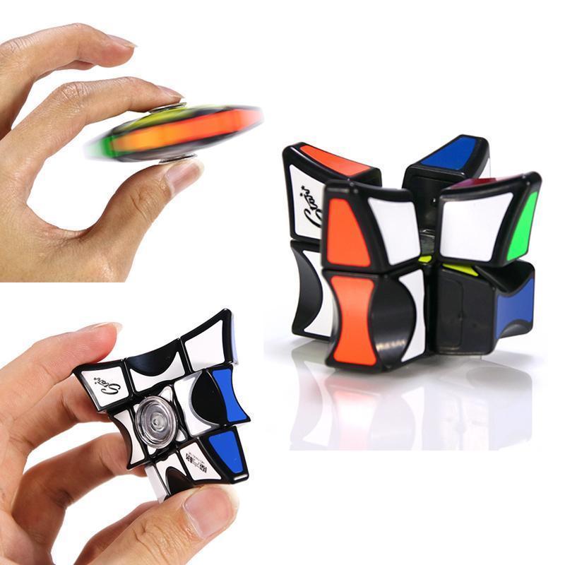 Rynx | 2-in-1 Finger Magic Cube & Fidget Spinner