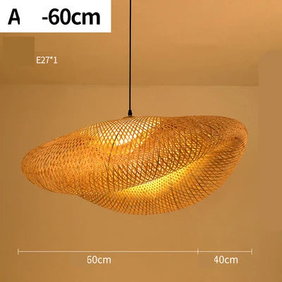 Rynx | Handcrafted Rattan Pendant Light - RayaLicht