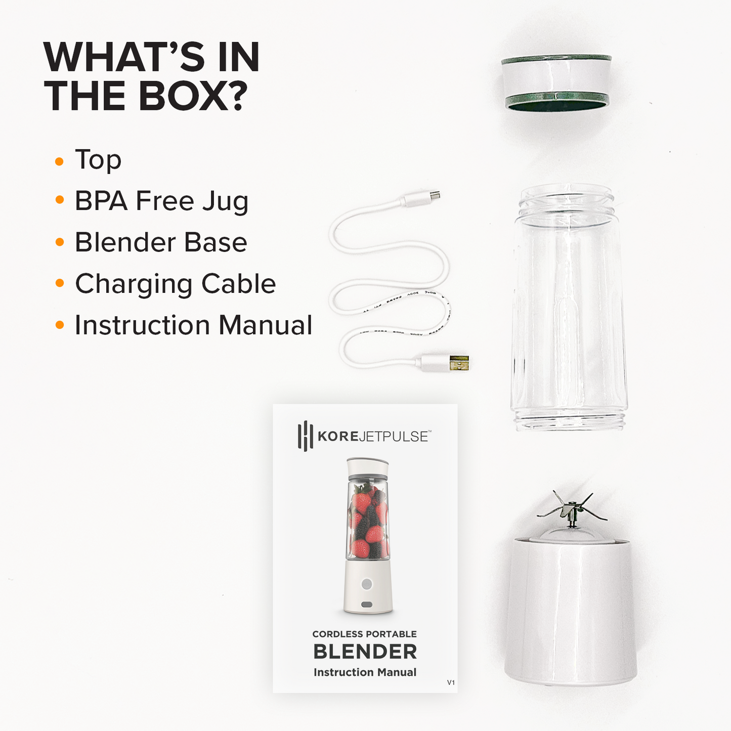 Rynx | Smoothies Without Borders – KoreJetPulse Travel Blender