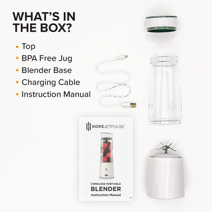 Rynx | Smoothies Without Borders – KoreJetPulse Travel Blender