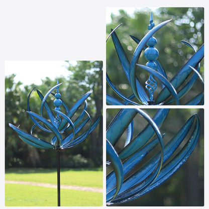 Rynx | Blue Wind Spinner made of Metal