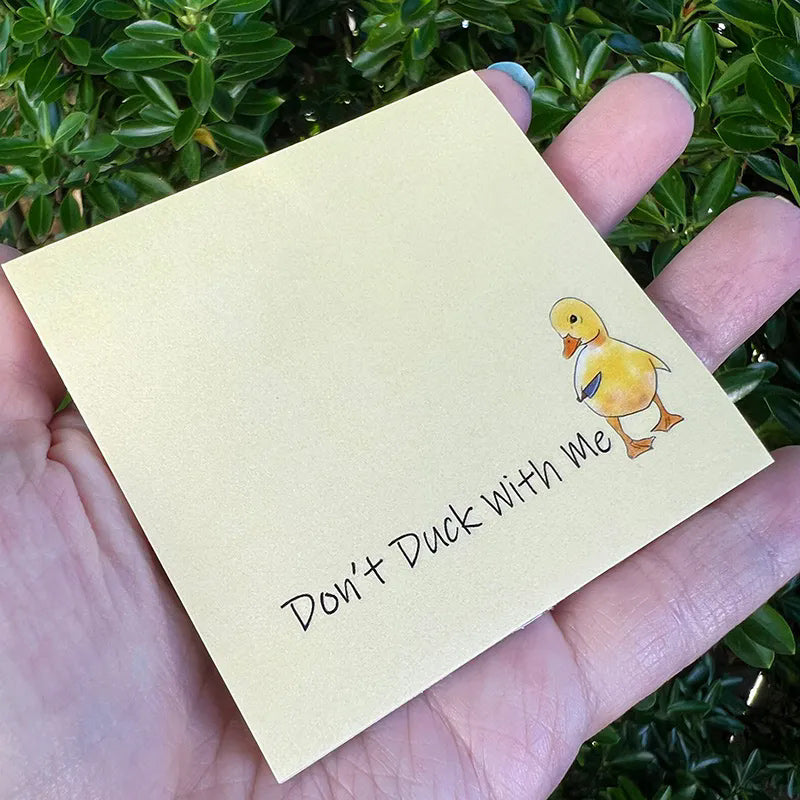 Rynx | Funny, cheeky sticky notes with duck