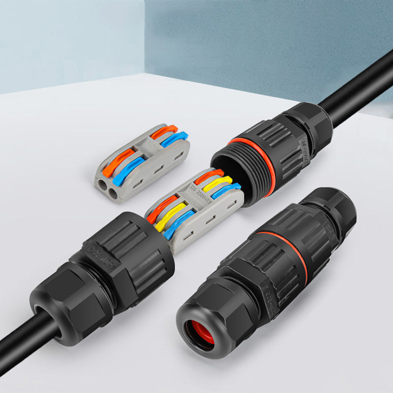 Rynx | Weatherproof electric cable connector for outdoor use