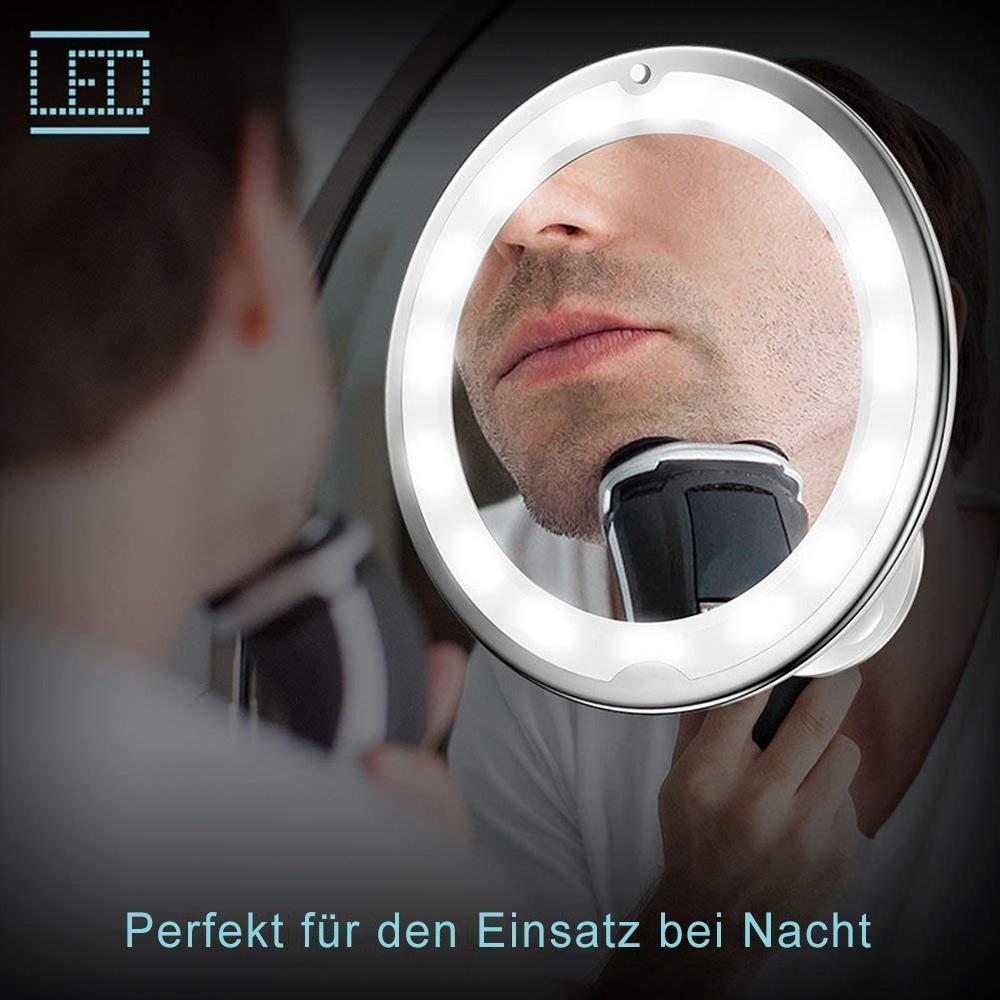 RYNX | Magnifying Makeup Mirror With Light Suitable For Makeup With High Precision