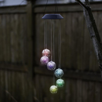 Rynx | Solar Wind Chime Outdoor Light
