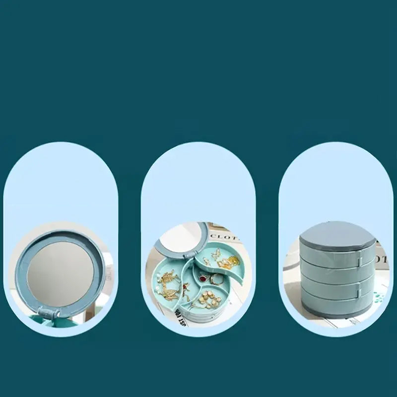 Rynx | Multilayer rotating jewelry box