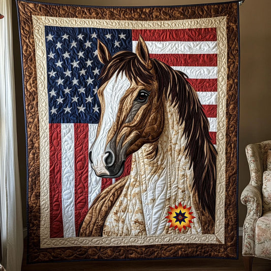 Rynx | Horse America Quilted Blanket