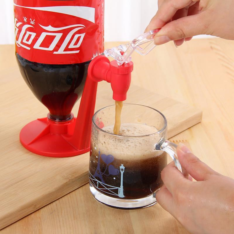 Rynx | Water Jug Soda Beverage Dispenser Bottle Coke Upside Down Drinking Water Distributor Gadget Party Home Bar Kitchen Gadget