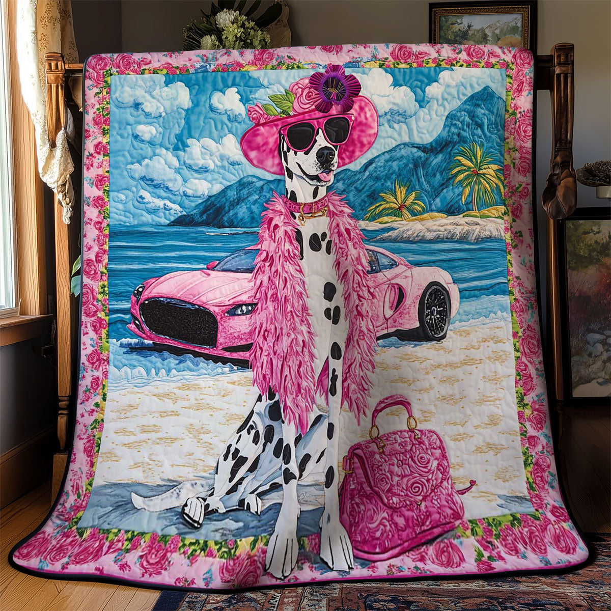 Rynx | Dalmatian Diva Blanket