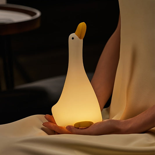 Rynx | DreamDuck - Silicone Night Light with USB Rechargeable Touch Sensor and 3 Brightness Levels