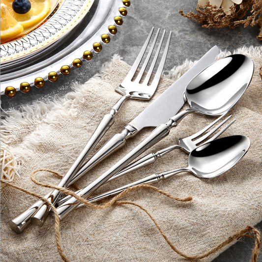 Rynx | DineEase Elegant Stainless Steel Cutlery Set | High Quality | Timeless Design