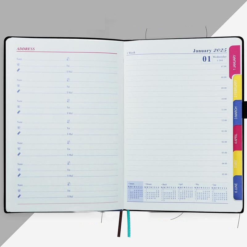 Rynx | 2025 One Day One Page Daily Planner – Your Ultimate Gift Calendar