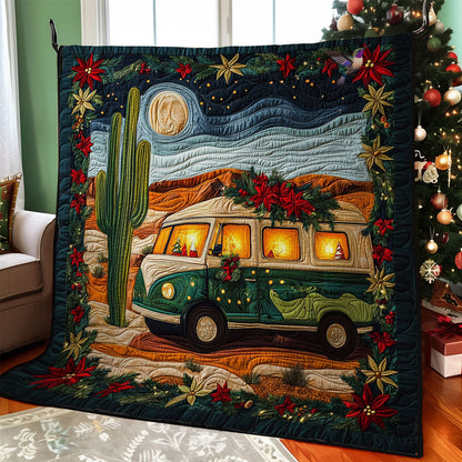 Rynx | Camping Desert Christmas Quilt