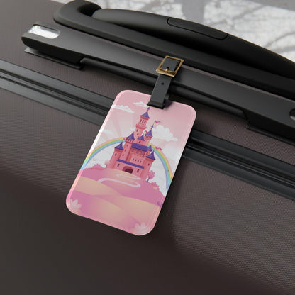Rynx | Enchanting Fairy-Inspired Luggage Tag Set with Customized Leather Strap