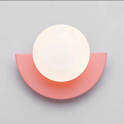 Rynx | Valentina Modern LED Wall Lamp Metal Glass Bedroom Living Room