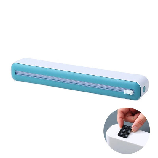 Rynx | Magnetic Kitchen Wrap Dispenser with Cutting Mechanism | Multi-purpose Organizer for Foil, Film & Paper