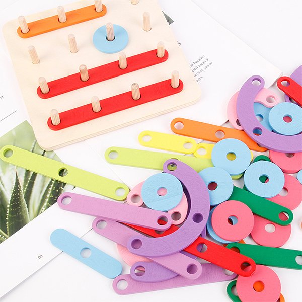 Rynx | Multifunctional Montessori Pillar Collage Toy
