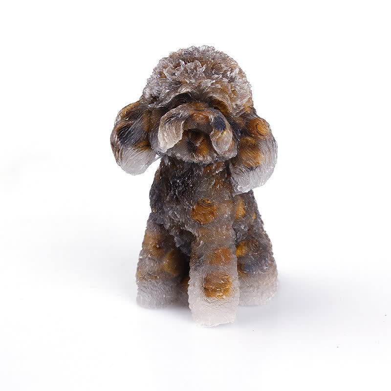 Rynx | Frendorf Natural Crystal Poodle Gemstone Decoration