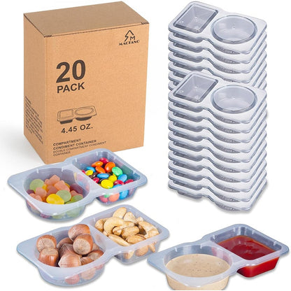 Rynx | Snack container with double compartment – Leak-proof freshness container