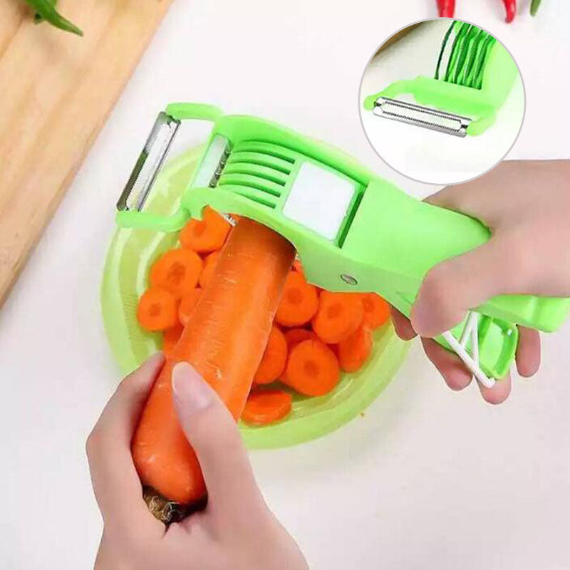 Rynx | 2 In 1 Vegetable Cutter with Peeler