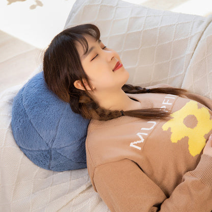 Rynx | Cute Fur Ball Plush Toy Pillow