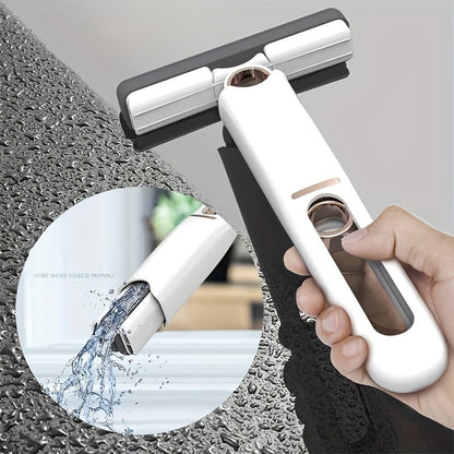 Rynx | New Portable Self-NSqueeze Mini Mop, Lazy Handwash-Free Strong Absorbing Mop Multifunctional Portable Squeeze Cleaning Mop Desk Window Glass Cleaner Kitchen Car Sponge Cleaning Mop Home Cleaning Tools