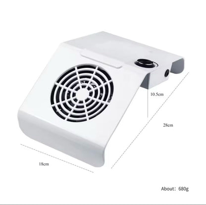 Rynx | Nail Vacuum, 80W Nail Dust Extractor, Nail Art Tool
