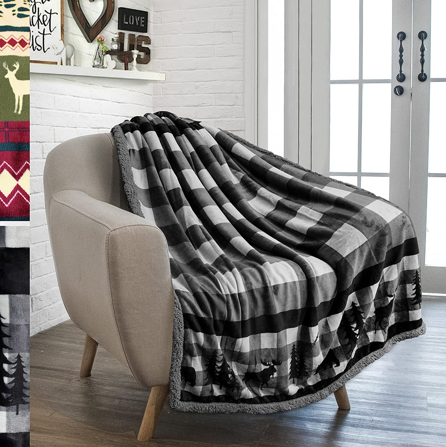 Rynx | Twin Plush Sherpa Blanket