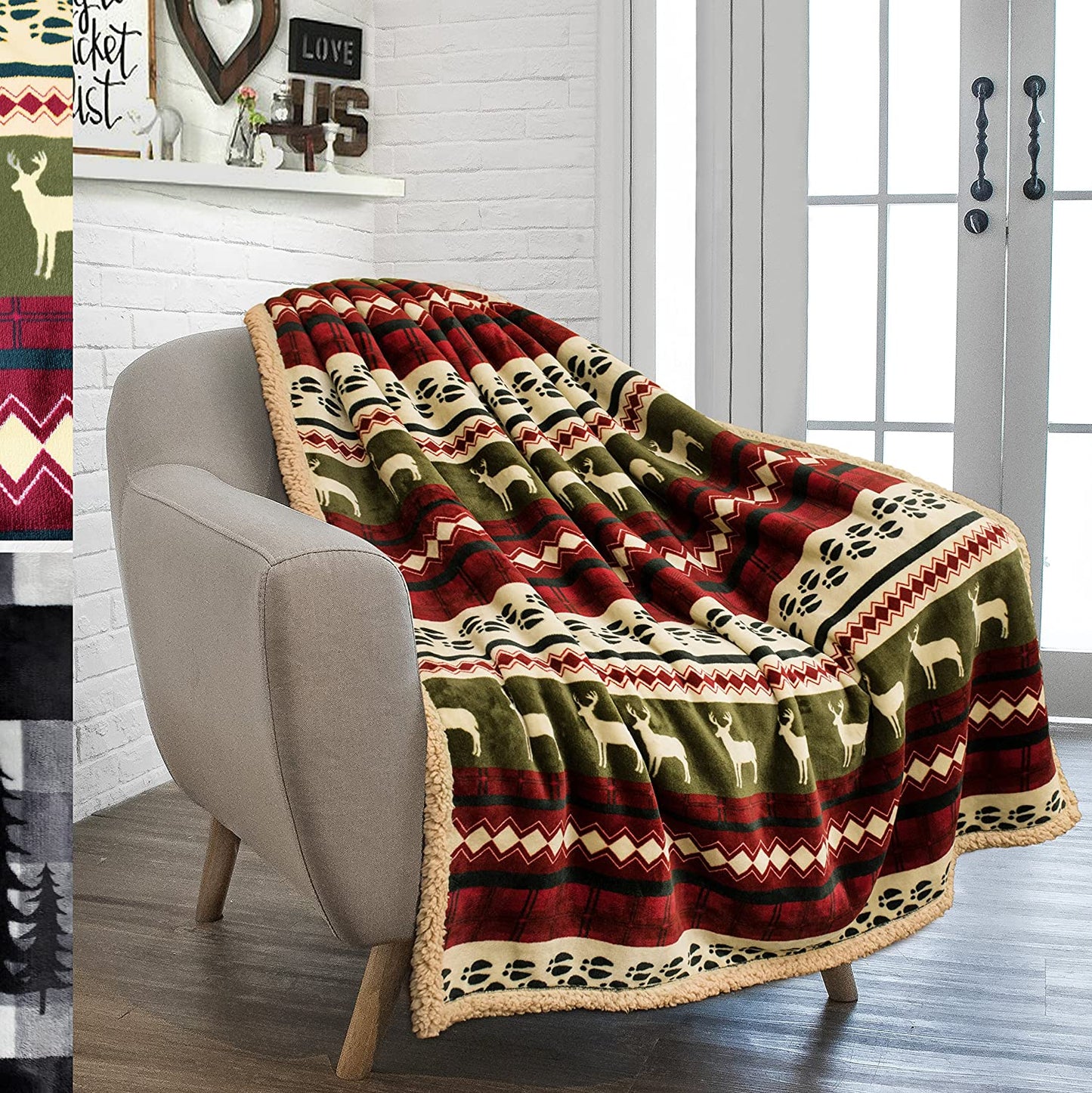 Rynx | Twin Plush Sherpa Blanket