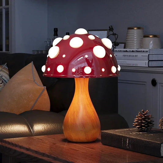Rynx | Tricolored Mushroom Warm Light Atmosphere Lamp