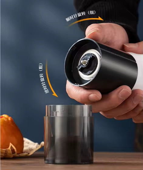 Rynx | MHome 2-in-1 Electric and Manual Coffee Bean Cutter 5-stage Adjustable with Timer