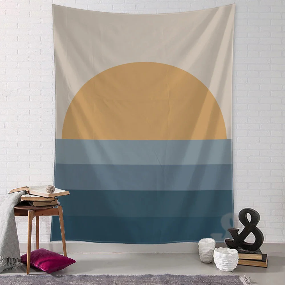 Rynx | Retro Sunrise Tapestry