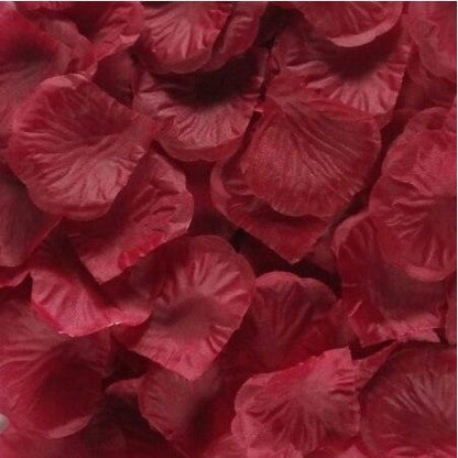 Rynx | Romantic Elegance Silk Rose Petals Collection: 1000 Luxurious Red Petals for Memorable Celebrations