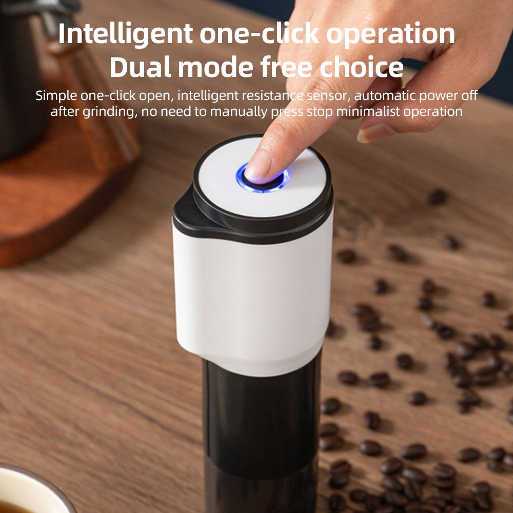 Rynx | MHome 2-in-1 Electric and Manual Coffee Bean Cutter 5-stage Adjustable with Timer