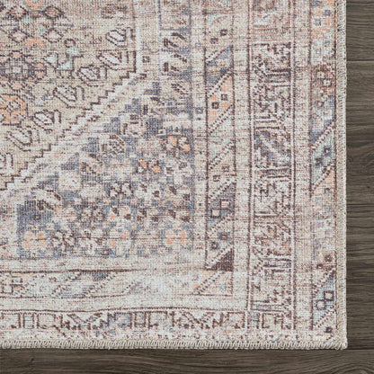 Rynx | Boho Tan Washable Rug