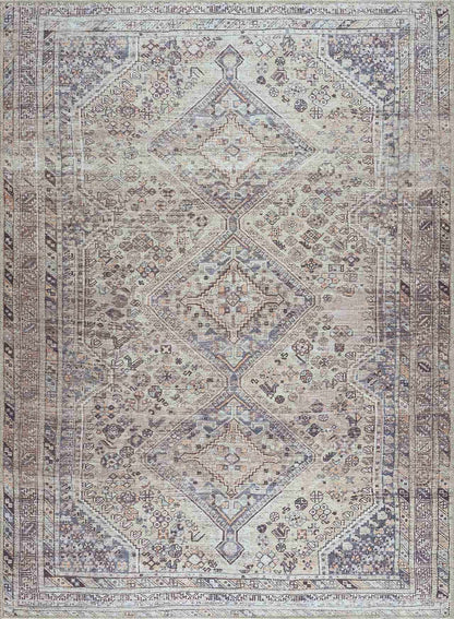 Rynx | Boho Tan Washable Rug