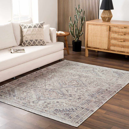 Rynx | Boho Tan Washable Rug