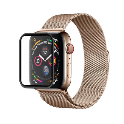 Rynx | 2 PCS ENKAY Hat-Prince 3D Full-Screen PET + 3D Full-Screen Electroplating PET Curved Heat Bending HD Screen Protector for Apple Watch Series 4 40mm