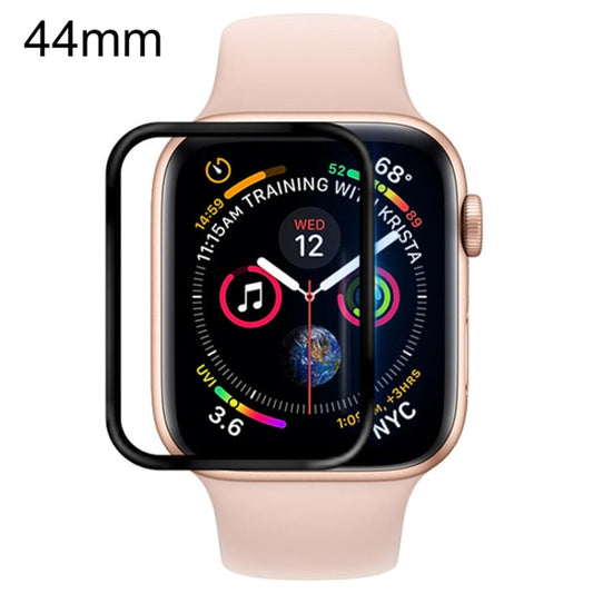 Rynx | For Apple Watch Series 5 & 4 44mm Soft PET Film Full Screen Protective Film (Black)