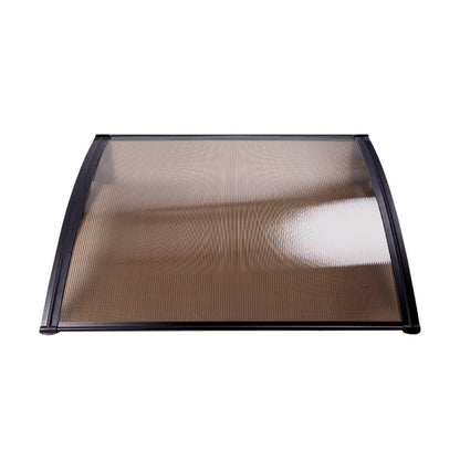 RYNX | Window Door Awning Door Canopy Patio UV Sun Shield BROWN  DIY