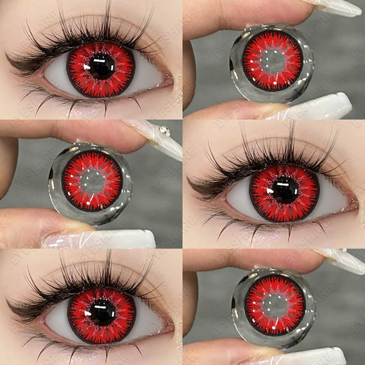 Rynx Cosplay AYY Red 14.5mm 1 Pair | 1 Year
