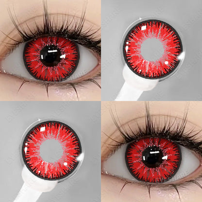 Rynx Cosplay AYY Red 14.5mm 1 Pair | 1 Year