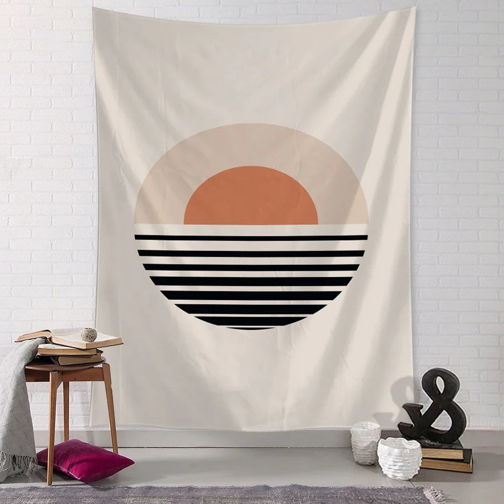 Rynx | Retro Sunrise Tapestry