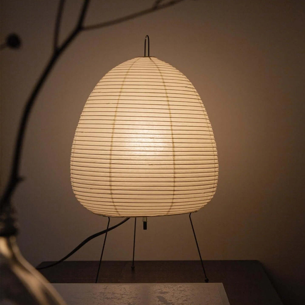 Rynx | HikariLoom Washi Table Lamp | Handmade Lighting | Japanese Design | Natural Elegance