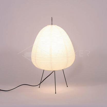 Rynx | HikariLoom Washi Table Lamp | Handmade Lighting | Japanese Design | Natural Elegance