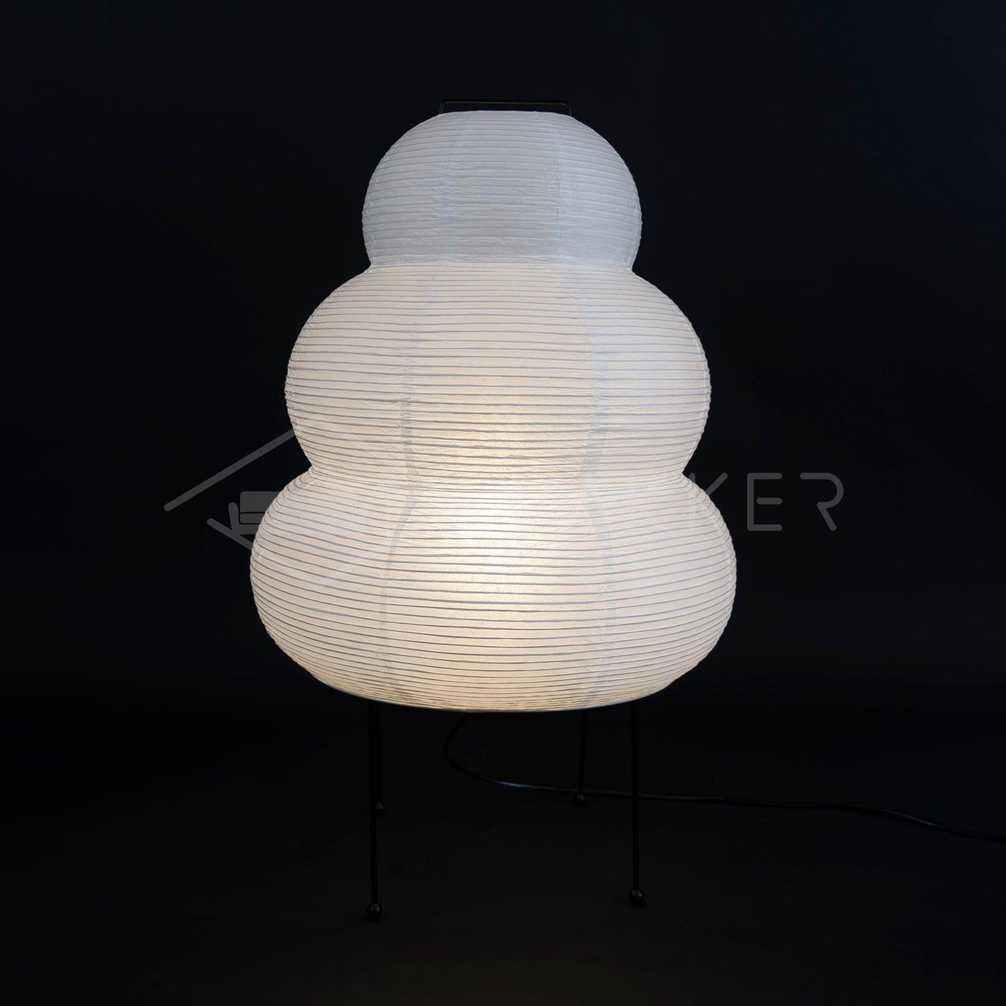 Rynx | HikariLoom Washi Table Lamp | Handmade Lighting | Japanese Design | Natural Elegance