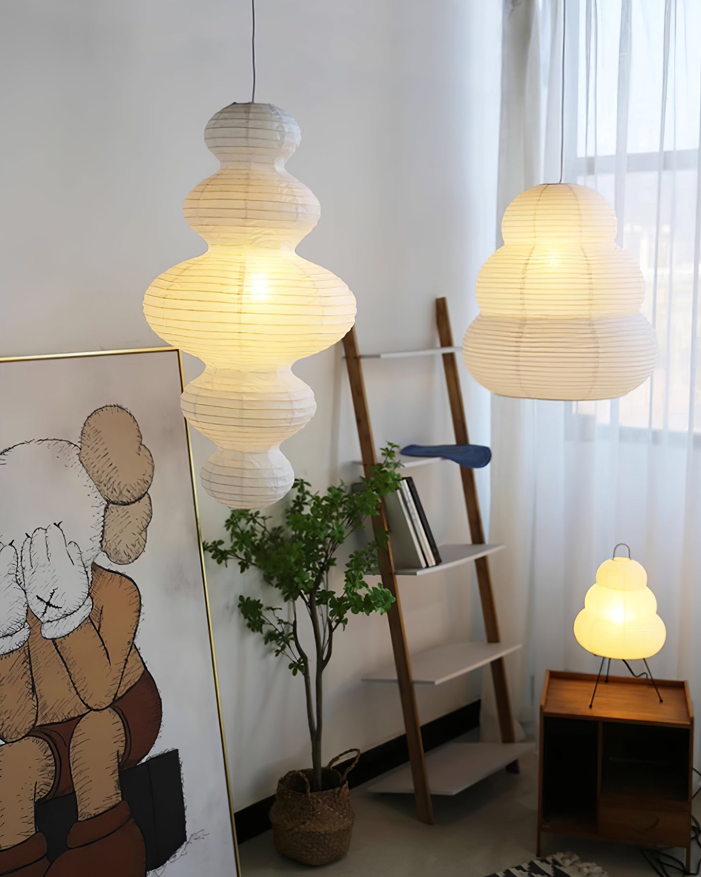 Rynx | Akari Juni Plug In Pendant Lamp