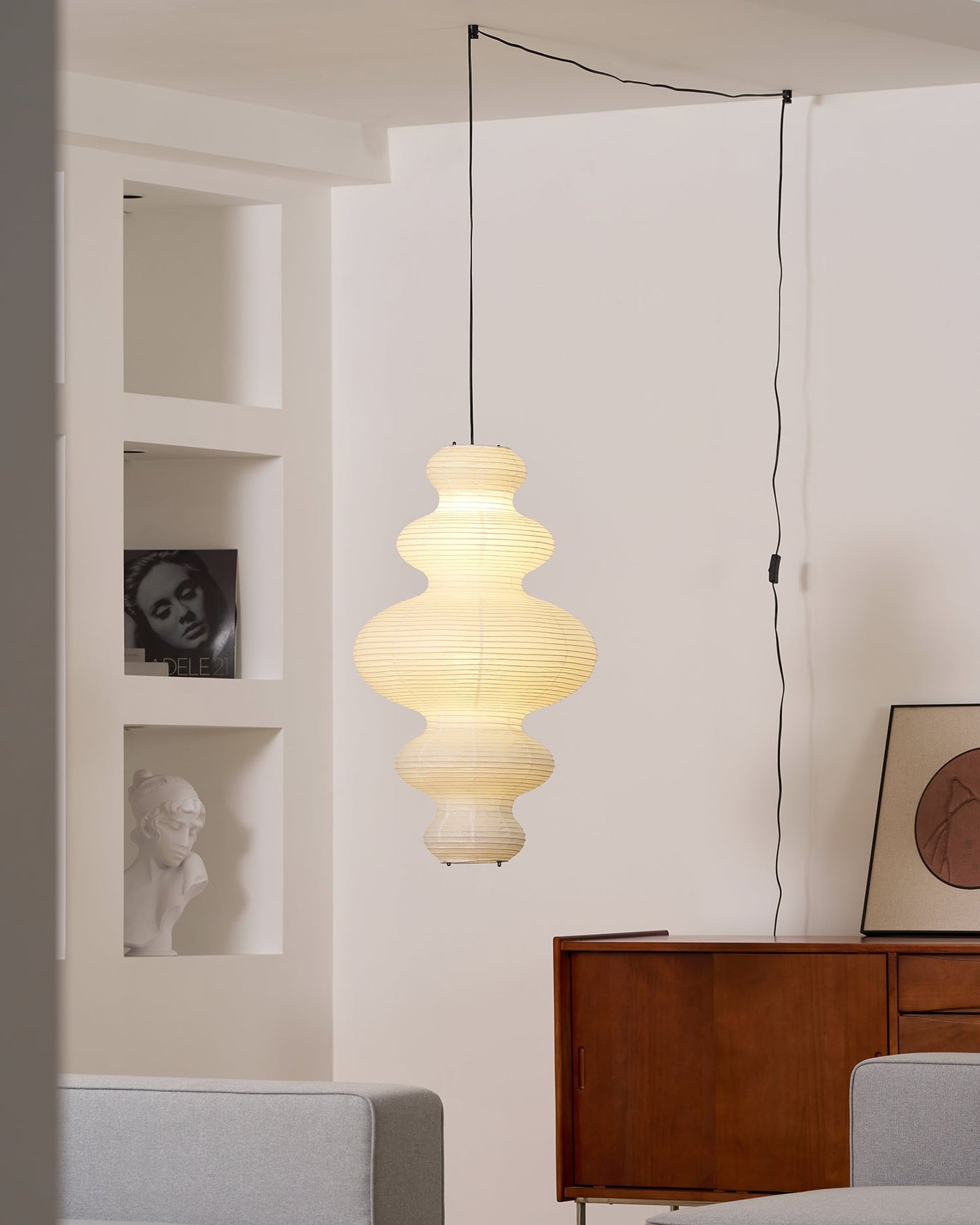 Rynx | Akari Juni Plug In Pendant Lamp