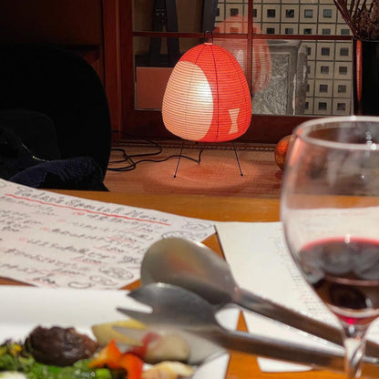 Rynx | HikariLoom Washi Table Lamp | Handmade Lighting | Japanese Design | Natural Elegance