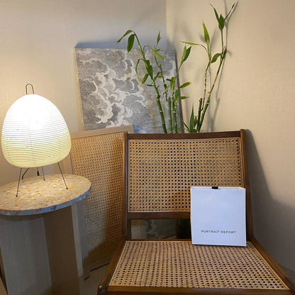 Rynx | HikariLoom Washi Table Lamp | Handmade Lighting | Japanese Design | Natural Elegance